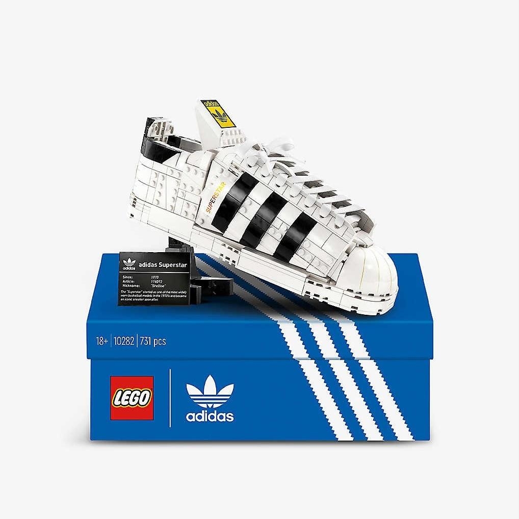 LEGO 乐高 ADIDAS联名款 新品运动鞋模型 27cm