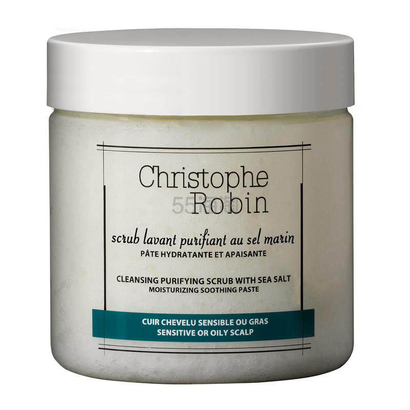 含税 Christophe Robin 海盐舒缓头皮洁净霜250ml 海淘返利优惠 55海淘