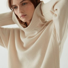COS：新品毛衣衫上新 优雅奶白色 一键get法式慵懒优雅感