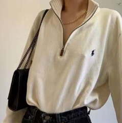 Polo Ralph Lauren Estate-Rib 1/4拉链套头衫 多色可选