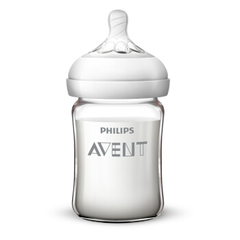 *ENT 新安怡 自然顺畅系列 婴儿玻璃奶瓶 160ml 配0月+奶嘴