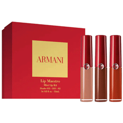【变相6.1折】Armani 阿玛尼 Mini红管唇釉套装(价值$62)