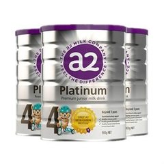 A2 白金婴幼儿高端配方奶粉4段 900G/罐 3罐包邮装