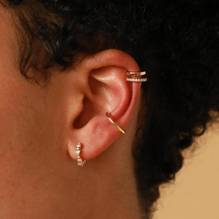 Astrid & Miyu 金色耳环