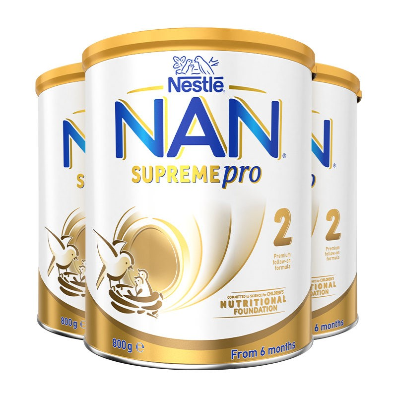 Nestle 雀巢超级能恩金盾 婴幼儿奶粉2段 6个月以上 3罐装