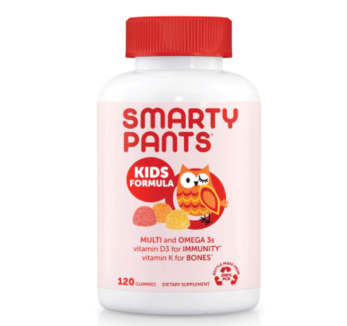 【含税直邮】SmartyPants 儿童多种复合维生素软糖120颗