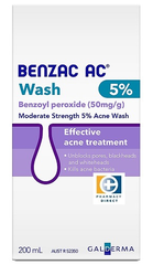 Benzac 5%温和控油去痘洁面液 200ml - 有效期至22年10月