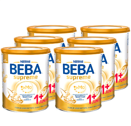 Nestlé BEBA 雀巢贝巴奶粉 6件装(6 x 800克)