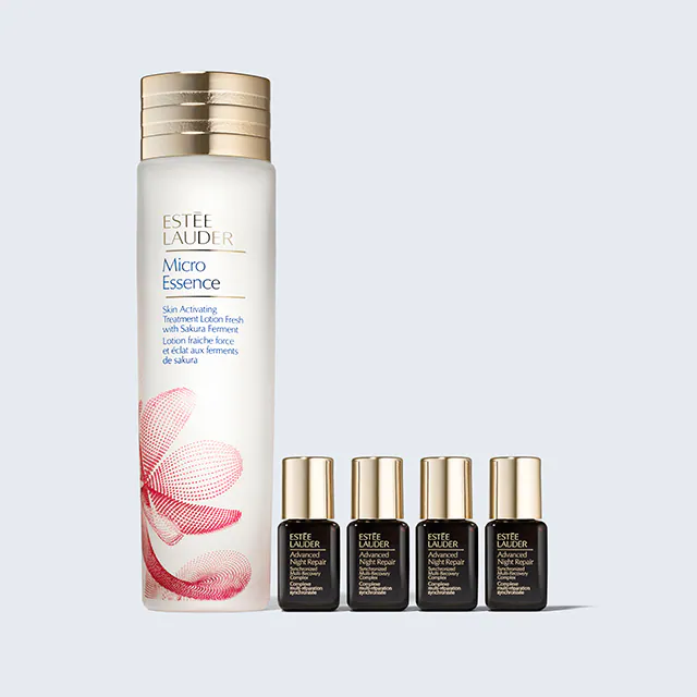 【阶梯满赠+新人折扣】Estee Lauder 雅诗兰黛 樱花原生液200ml+小棕瓶精华小样 5件套（价值$190）