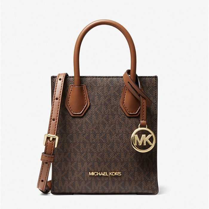 补货！Michael Kors Mercer 迷你老花琴谱包