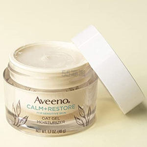 【含税直邮】Aveeno 艾惟诺 Calm + Restore 燕麦凝胶面部保湿霜48g