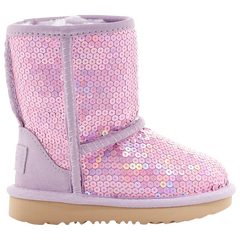 UGG Classic II 亮片女童短靴