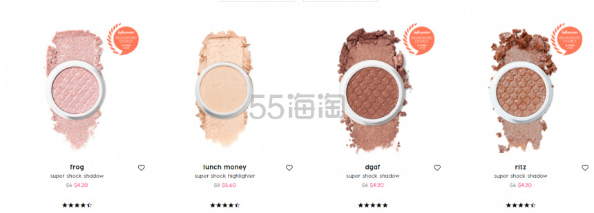 限时1天！Colourpop ：卡拉泡泡 全场土豆泥额外7折