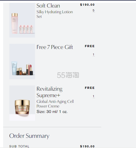 【三重满赠】Estee Lauder 雅诗兰黛粉水套装：400ml+4*30ml
