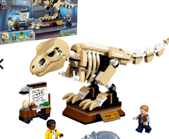 乐高侏罗纪世界模型