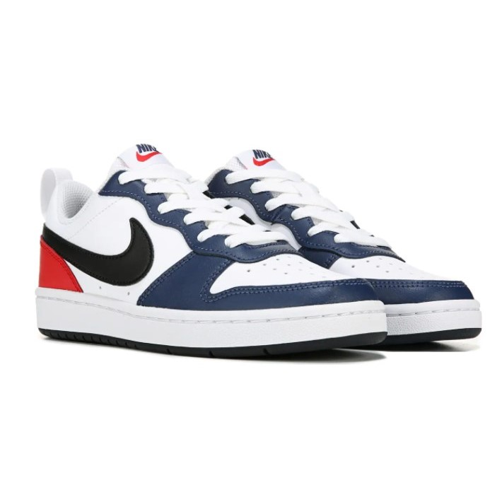 Nike Court Borough 2 大童拼色低帮运动鞋