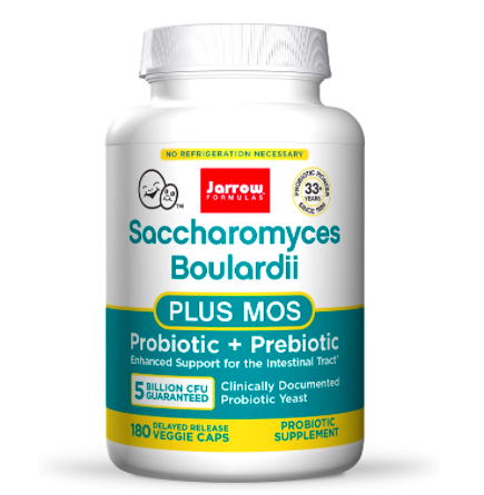【含税直邮】Jarrow Formulas Saccharomyces 布拉氏酵母菌 + MOS 胶囊