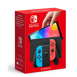【含税直邮】Nintendo任天堂 Switch 新款OLED游戏家庭主机 英亚发货