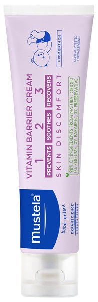Mustela 妙思乐护臀膏 新生儿护臀霜100ml  隔离舒缓修复三合一