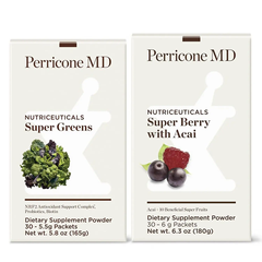 【凑单4折】Perricone MD 裴礼康 绿蔬补剂+巴西莓粉套装