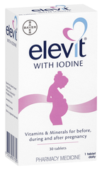 Elevit 孕妇营养叶酸复合维生素片 30片 - 每单限购6件