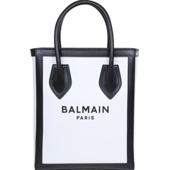 Balmain B-Army 26 徽标印花托特包