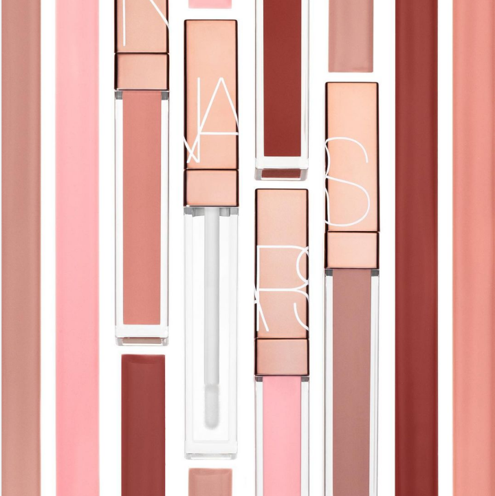 NARS 春季粉金管唇釉 #Nympho 剩余少量