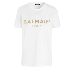 【8折+码全】BALMAIN 烫金Logo短袖