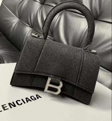 BALENCIAGA 巴黎世家 黑金小号沙漏包