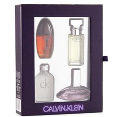 Calvin Klein卡文克莱女士香水小样4件套