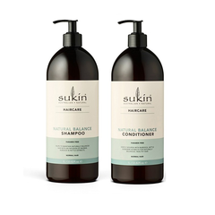 【小程序】Sukin 苏芊 自然平衡洗发套装（洗发水1L+护发素1L）