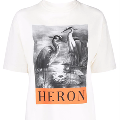 【热卖单品】HERON PRESTON 鹭印花T恤