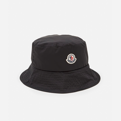 Moncler 蒙口 logo 渔夫帽 黑色