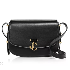 Jimmy Choo皮革马鞍包