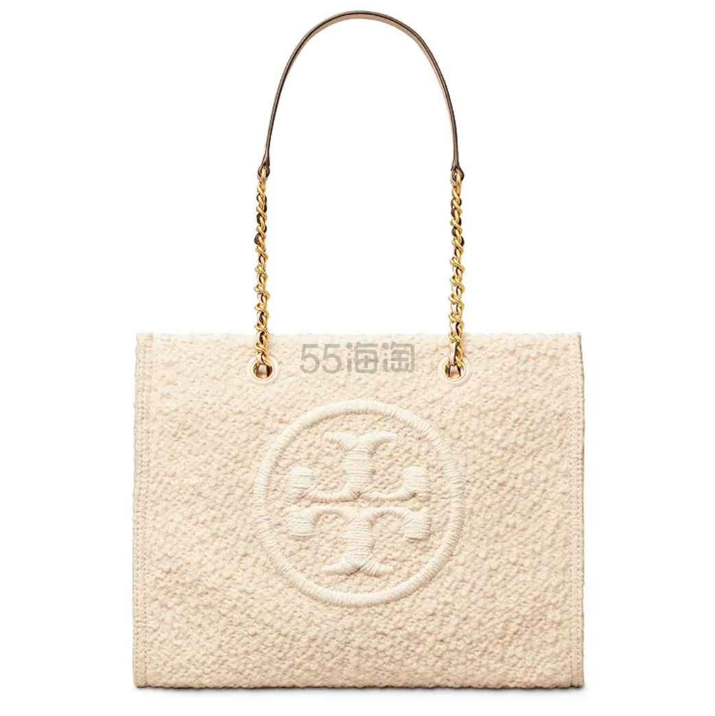 Tory Burch 汤丽柏琦 Ella 羊毛绒女士托特包