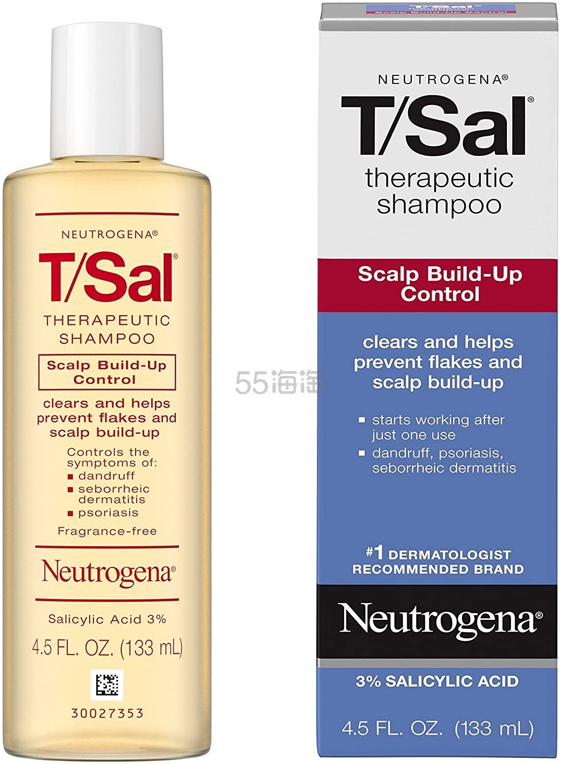 【限时高返】史低价！Neutrogena 露得清 T/Sal洗发水 133ml*6支