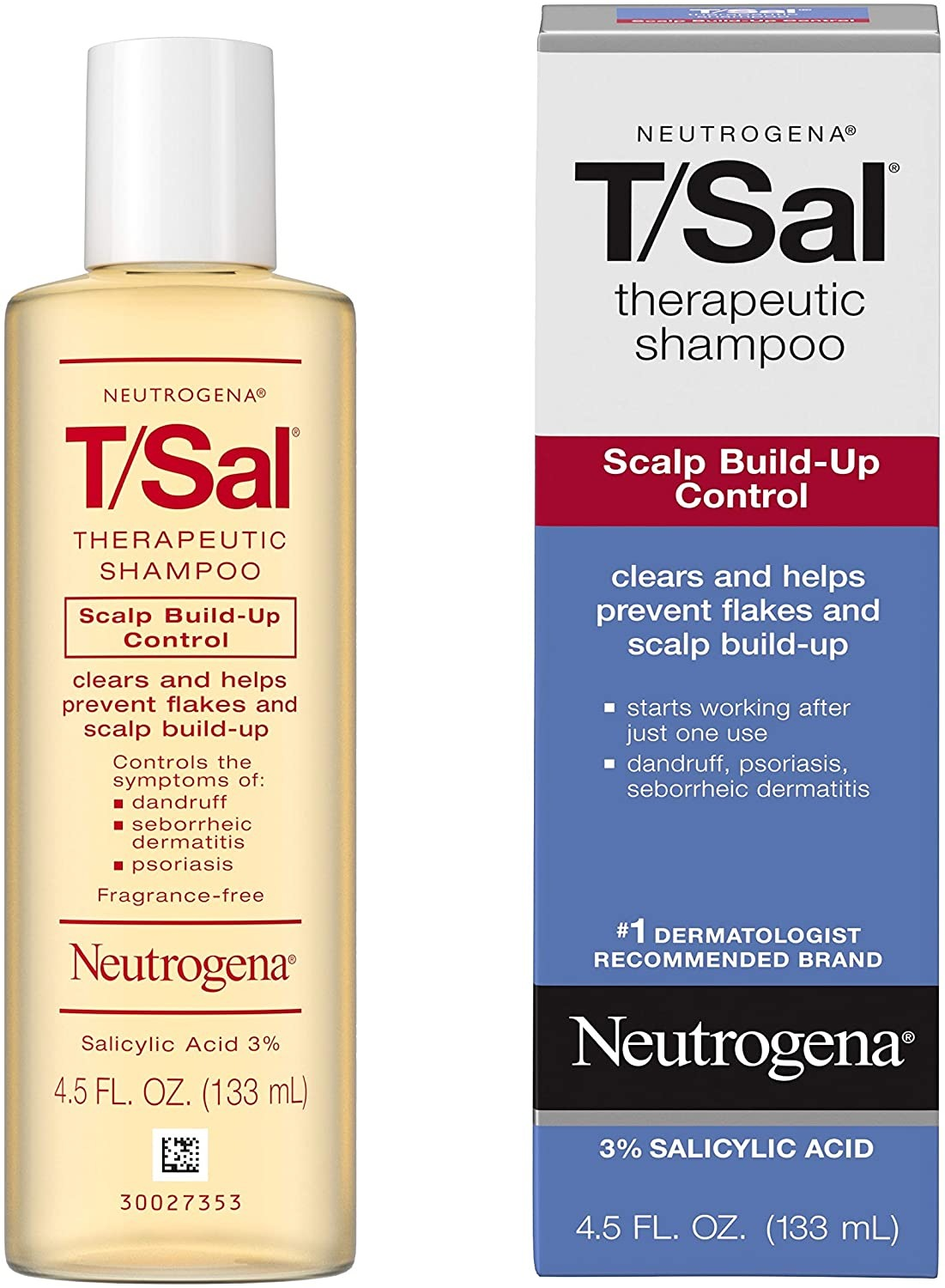 【限时高返】史低价！Neutrogena 露得清 T/Sal洗发水 133ml*6支