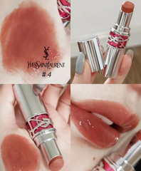 04有货！YSL Candy Glaze 银管口红