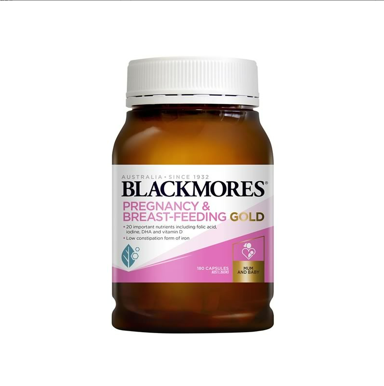 Blackmores 澳佳宝 孕妇黄金素 180粒 新版