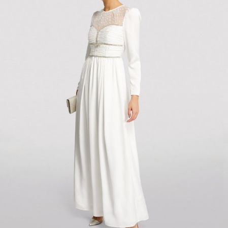 SELF-PORTRAIT 白色连衣裙