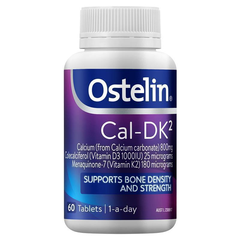 Ostelin 奥斯特林 钙+维生素D3+维生素K2中老年成人钙片 60粒