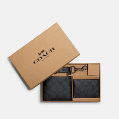 Coach 蔻驰男士钱包＋钥匙扣套装