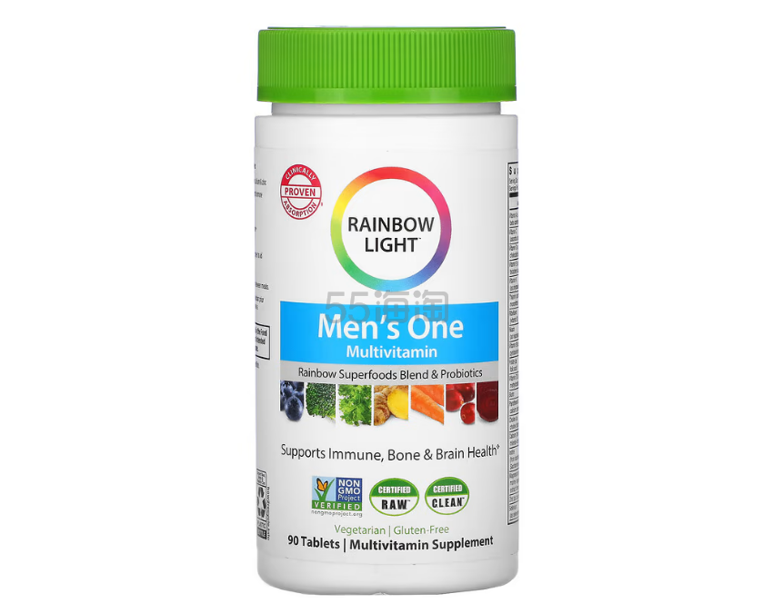 iHerb:Rainbow Light 男性每日一片多维生素 90 片