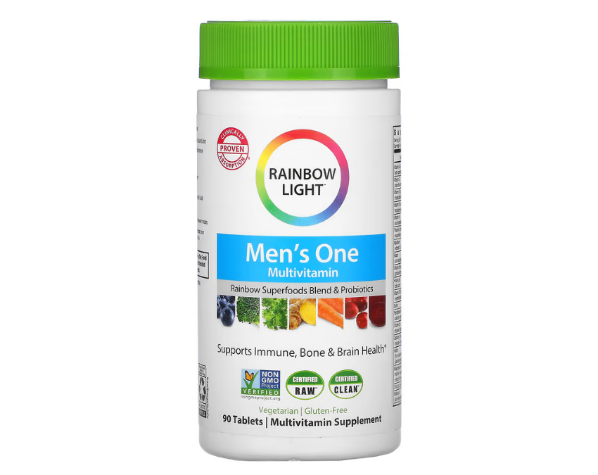 Rainbow Light 男性每日一片多维生素 90 片