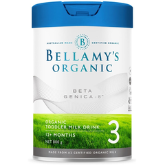 Bellamy's 贝拉米 有机白金版3段幼儿配方奶粉 12个月+  800g