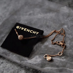 黑五特价！Givenchy 纪梵希 火球玫瑰金锁骨链