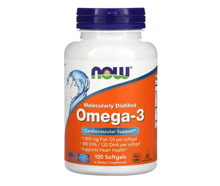 NOW Foods  Omega-3 180 EPA/120 DHA 100 粒软凝胶