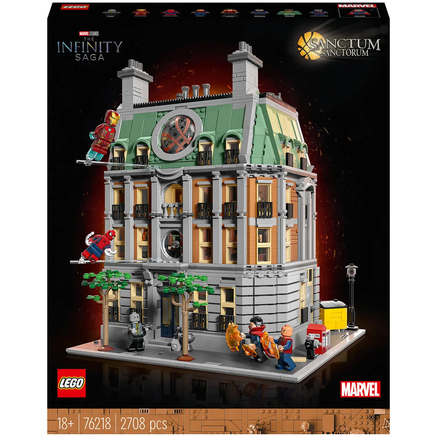 LEGO 乐高 超级英雄系列 76218 奇异博士 至圣所