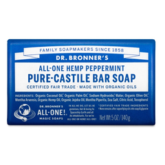 Dr Bronner's 布朗博士 多功能固体清洁皂 薄荷香味140g