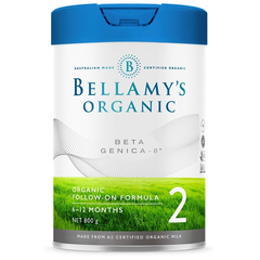 Bellamy's 贝拉米 有机白金版2段幼儿配方奶粉 6-12个月 800g